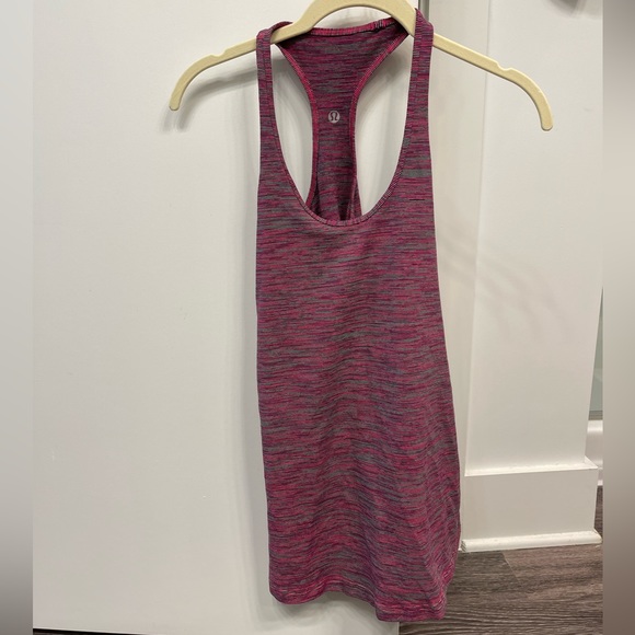 RARE Lululemon Cool Racerback Wee Are From Space Jewelled Magenta - Picture 5 of 12